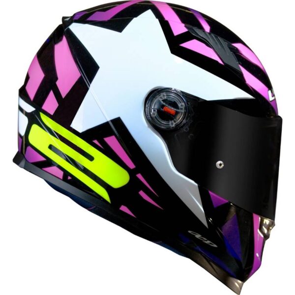 CAPACETE LS2 FF358 STARWAR PRETO/ROSA